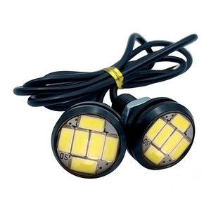 ไฟ LED Eagle Eye ขนาด 23 มม. 5630 6SMD 3W 6000K สีขาว กันน้ำ ไฟเดย์ไลท์สำหรับรถยนต์ ไฟตัดหมอก ไฟขับขี่ DRL - Product Image 4