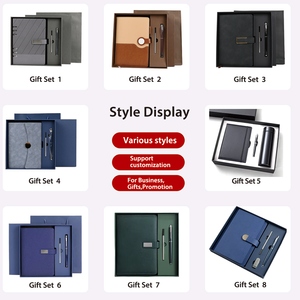 Set de Cuaderno de Regalo A5 Premium con Logotipo Personalizado, 100 Páginas, PU con Cubierta de Cuero, Encuadernación Térmica - Product Image 5