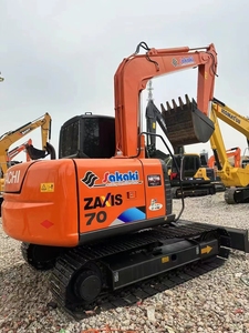 Mini pelle Hitachi ZX75US d'occasion de haute qualité Certificat CE EPA à bas prix D'autres modèles incluent Zaxis70 Zx70 Zx55 Zx60 Zx120 - Product Image 3
