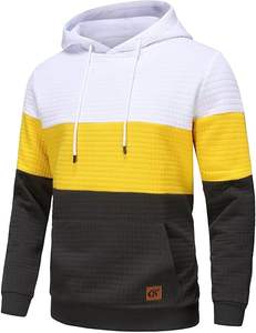 Sudadera con Capucha para Hombre, Invierno, 100% Poliéster, Forro de Jersey, Estilo Urbano, Secado Rápido, Impresión Digital Sólida, Logotipo Personalizado, Teñido en Prenda - Product Image 1