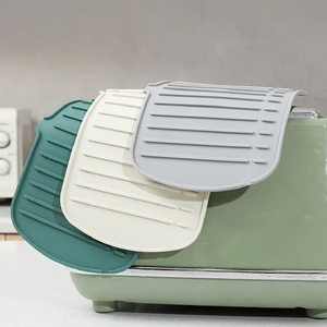 Al por mayor Protector de encimera de silicona para cocina y baño, con alfombrilla antisalpicaduras y escurridor de esponjas, para accesorios de baño - Product Image 6