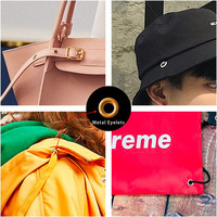 Œillet métallique pour lacets de chaussures, rivet couleur arc-en-ciel, électroplaqué, haute qualité