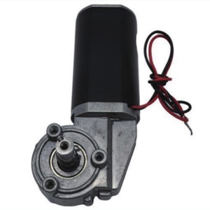 Light Duty High Torque DC <b>Worm</b> Motor Fit Sweeper Cleaner and Packaging Sealing Machine - Product Image 2