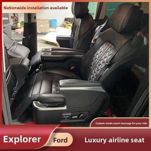 Sièges électriques de la deuxième rangée centrale pour Ford Explorer OLIVER, avec ventilation, chauffage et massage, pour modification et mise à niveau de sièges aviation - Product Image 3