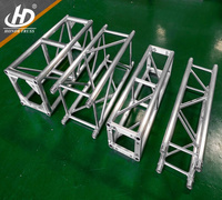 Conjunto de piezas de armazón de aluminio de 400x400 mm para exhibiciones de escenarios con estructuras de iluminación