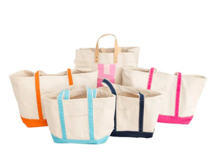 Bolsa de Compras Reutilizable Extra Grande y Resistente, Personalizada, de Dos Tonos, de Lona de Algodón - Product Image 3