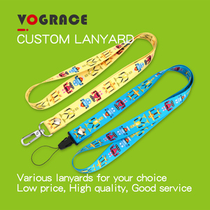 Correa de Cuello Personalizada Promocional VOGRACE para Tarjetas de Identificación, Impresión por Transferencia Térmica, Correas para Teléfono con Dibujos Animados y Anime Sublimados con Logotipo - Product Image 2