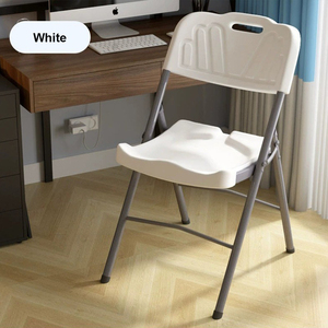 Sedia Pieghevole Moderna in HDPE Resistente e Portatile con Design Impermeabile per Noleggio di Arredi per Eventi - Product Image 1
