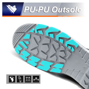 JIANKUN Bottes unisexes en cuir de vache Mode SBP/EH Anti-perforation/anti-écrasement Embout en acier <span class=keywords><strong>Chaussures</strong></span> de sécurité décontractées pour <span class=keywords><strong>hommes</strong></span> <span class=keywords><strong>Chaussures</strong></span> de sport industrielles Hiver - Product Image 5