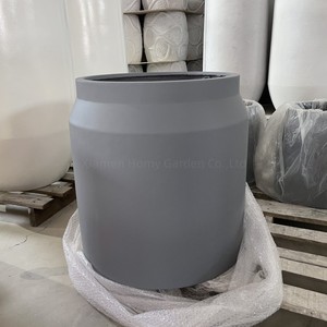 Grande barattolo per <span class=keywords><strong>piante</strong></span> da esterno, casa e giardino vaso di fiori frp urns, su misura in fibra di argilla per esterni vasi da giardino - Product Image 4