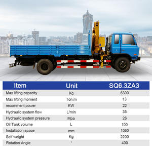 Grue <span class=keywords><strong>Marine</strong></span> hydraulique de pont de flèche de 6.3 tonnes - Product Image 6