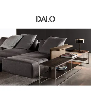 Dalo现代沙发沙发真皮沙发，极其简单的三位置向下设计，直排客厅家具沙发