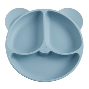 Orsacchiotto di Design in Silicone per alimenti Set di piatti per bambini graziosa piastra di aspirazione per la <span class=keywords><strong>cena</strong></span> dei bambini <span class=keywords><strong>e</strong></span> alimenti per bambini - Product Image 4