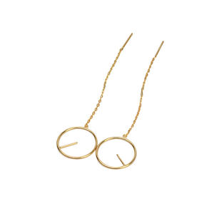 Boucles d'oreilles en argent S925 de style européen et américain pour femmes, 7-8 perles, accessoires de bijouterie DIY avec support vide - Product Image 4