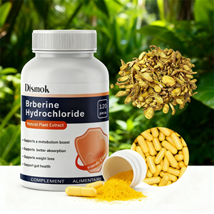Capsules de berbérine HCL haute puissance favorisant un traitement plus rapide du <span class=keywords><strong>glucose</strong></span>, soutien métabolique pour adultes - 90/120 capsules, commandes en gros - Product Image 1