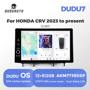 DUDUAUTO DUDU7 A7870 AKM7739 DSP 12+512G QLED LHD Autoradio pour Honda CRV <span class=keywords><strong>2023</strong></span>-Présent 6ème Génération RS - Product Image 1
