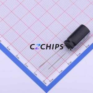 Supercondensateur 2.7V-7F, composant traversant (THT), P=5mm, condensateur 7F -10%~+30% 2.7V 25uA@72hrs - Product Image 2