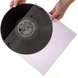 Xóa Album Bảo Vệ Bìa Vinyl Hồ Sơ Tay Áo Polyethylene Bên Ngoài Cho Lưu Trữ LP