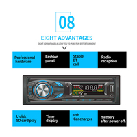 Récepteur BT 5.0 sans perte avec musique, clé USB, accessoires de voiture, radio multifonction, lecteur MP3 de voiture