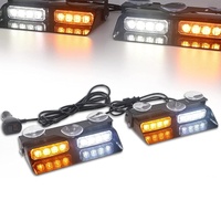 Neues 2-in-1 LED-Warnblinklicht für die Front, 12V 16W Blinkende Notfallbeleuchtung für Autos aus Guangzhou