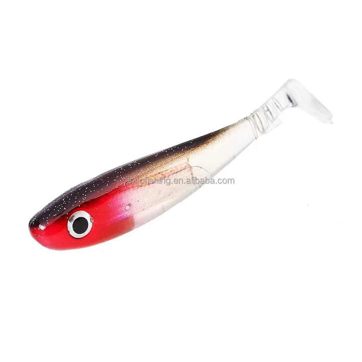 6cm Shad Soft Lure Inner Laser Artificial Soft Baits Swimbait Plastic
