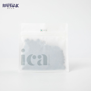 100% mờ thô tái chế túi nhựa nhiều lớp tùy chỉnh in Ziplock 500g có thể tái chế túi Cà phê túi Cà phê - Product Image 2