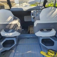 Siège de bateau capitaine rabattable sport Allshine de haute qualité en forme de seau 76x53.5x61cm