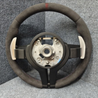 Volante de Alcántara M Performance Compatible con BMW F30 F10 F32 F10 F20 F07 F01 E46 E60 E90 M3 M4 M5