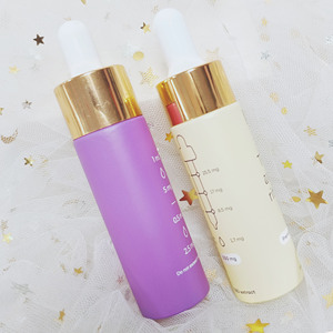 Cylindrical Shoulder Cosmetic Logo 5ml 10ml 15ml 30ml 1oz <b>Dropper</b> <b>Bottle</b> Essential Oil Glass Serum <b>Dropper</b> <b>Bottle</b> - Product Image 4