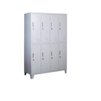 Casier de rangement en acier durable à porte unique verrouillable pour chambre à coucher, idéal pour le stockage domestique - Prix compétitif, vente en gros