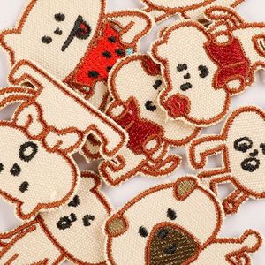 Patch décoratif en feutre coréen DIY, motif animal brodé mignon (chat, chien) pour vêtements - Product Image 3