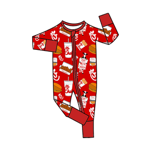 Maßgefertigte Cartoon-Muster Baby-Bambus-Pyjamas Großhandel Bequeme und Weiche Bambus-Baby-Pyjamas Großhandel Neugeborenen-Baby-Strampler - Product Image 3