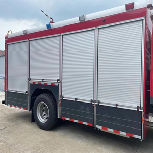 Tùy chỉnh cao cấp thông minh, nhanh chóng cán, bền nhôm hợp kim cháy xe tải Roll-up cửa - Product Image 5