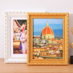 <span class=keywords><strong>Magnifique</strong></span> cadre <span class=keywords><strong>photo</strong></span> rectangulaire en bois massif de style européen, écologique, durable, taille et couleur personnalisées, à poser ou à accrocher, décoratif - Product Image 6