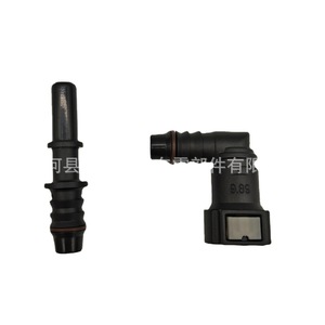 ข้อต่อเชื่อมต่อเชื้อเพลิงยานยนต์แบบเร็ว 9.89 Id10 งอ 90 องศา พลาสติกสีดำ - Product Image 3