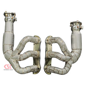 Colector de escape al por mayor de China para Porsche <span class=keywords><strong>Cayman</strong></span> 981 <span class=keywords><strong>987</strong></span> 2,7 3,4 CSK tubo de escape final - Product Image 2