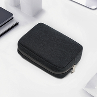 Kit de protection pour ordinateur portable 13-14 pouces MacBook Air/Pro, étui en polyester résistant à l'eau avec fermeture éclair, sacs d'accessoires