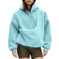 Nouveau sweat à capuche en peluche pour animaux de compagnie, pour petits chiens et chats, sweat-shirt surdimensionné assorti pour humains et animaux, automne-hiver, vente en gros