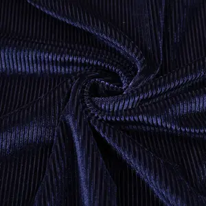 Manufacturer's stock Korean velvet 3D stripe striped knitted flannel clothing sofa underwear fabric