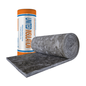 R4.2 25 <span class=keywords><strong>mm</strong></span> d'épaisseur Fibre <span class=keywords><strong>de</strong></span> <span class=keywords><strong>verre</strong></span> noire pour l'isolation thermique des conduits Revêtement en tissu noir <span class=keywords><strong>Laine</strong></span> <span class=keywords><strong>de</strong></span> <span class=keywords><strong>verre</strong></span> en rouleau - Product Image 1