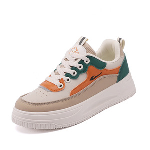 รองเท้าผู้หญิงคุณภาพสูง ดีไซน์ขายดี รองเท้าผ้าใบแฟชั่นขายส่ง รองเท้าลำลองทรงหนา รองเท้าคู่รักสไตล์สปอร์ตสำหรับเดิน - Product Image 5