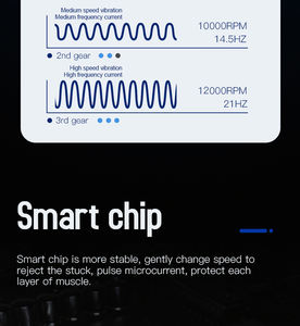 TOLOCO-pistola de masaje muscular de percusión para atletas, masajeador manual de tejido profundo - Product Image 3