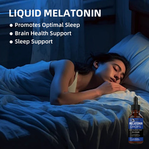 Thuốc ngủ dạng nhỏ giọt Melatonin OEM/ODM với chiết xuất rễ cây <span class=keywords><strong>Valerian</strong></span>, hỗ trợ giấc ngủ dạng lỏng, hỗn hợp tăng cường giấc ngủ cho người lớn - Product Image 2