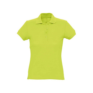 <b>Women's</b> Summer Quick Dry Casual <b>Polo</b> Shirt <b>Long</b> <b>Sleeves</b> Button Decoration Custom Logo Design Solid Knitted Wholesale Cheap Price - Product Image 2