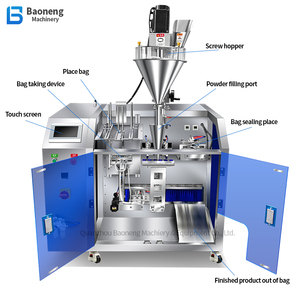 Máy <span class=keywords><strong>2025</strong></span> Tự Động Đa Chức Năng Tipping Xô Phi Tiêu Chuẩn Hạt Sản Phẩm Doypack Premade Túi Máy Đóng Gói - Product Image 6