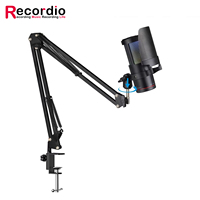 Ensemble de microphone à condensateur USB RGB professionnel cardioïde avec support, modèle GAM-W8, pour enregistrement en studio, streaming, jeux