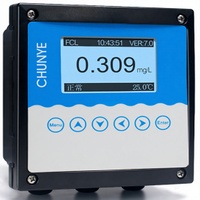 Detector de Cloro Residual en Línea Chunye, Monitoreo de Desinfección de Suministro Secundario de Agua, Método Polarográfico de Alta Precisión
