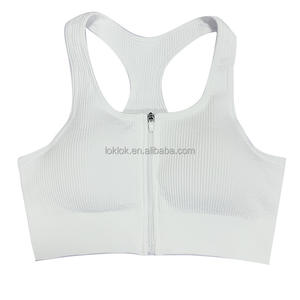 Soutien-gorge de sport yoga à bretelles croisées dans le dos, nouvelles couleurs, imprimé, avec coussinets amovibles, respirant, haute élasticité quadridirectionnelle, soutien-gorge antichoc - Product Image 2