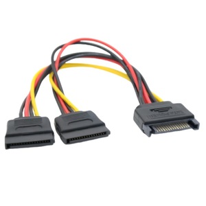 Sata <b>Power</b> <b>Cable</b> 15 Pin Male To Female Copper Wire For Computer Hard Drive Connection - Product Image 2