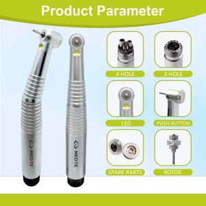 Manipolo Dentale Tedesco K-a-v-o con Cuscinetti in Ceramica, Generatore Elettrico ad Alta Velocità, LED Autoluminoso, Triplo Spray, Impugnatura Antiscivolo, Motore ad Aria - Product Image 3